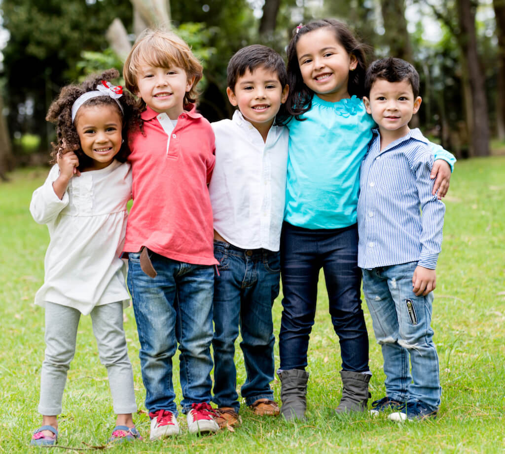 twc as five happy children opt