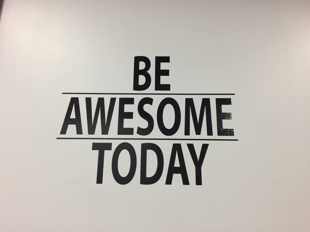 What does it mean to be "awesome"?