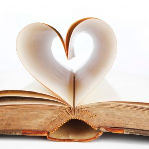 Gratitude journal with pages shaped into a heart. Teen World Confidential